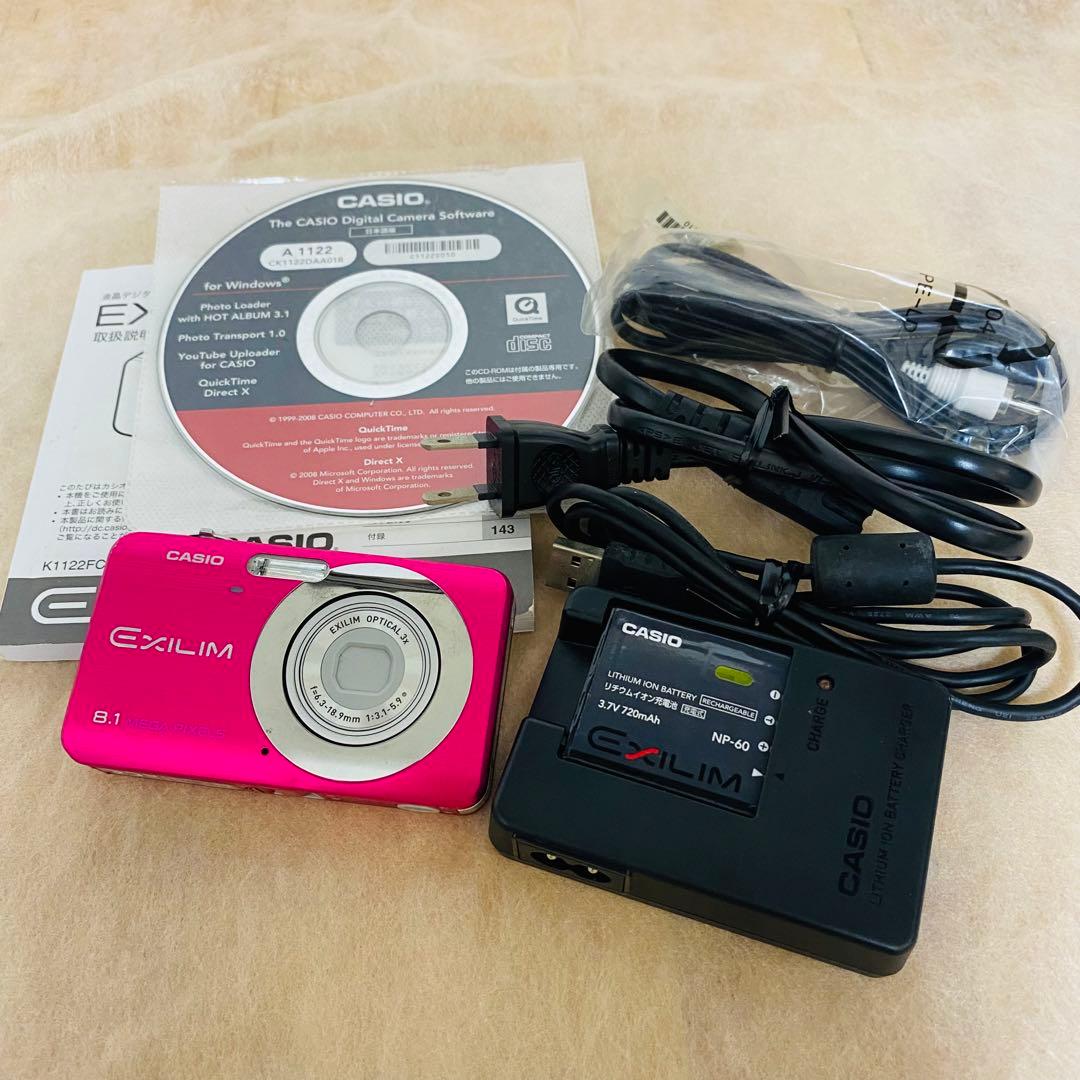 付属品多数✨CASIO EXILIM EX-Z80 ピンク 動作確認済