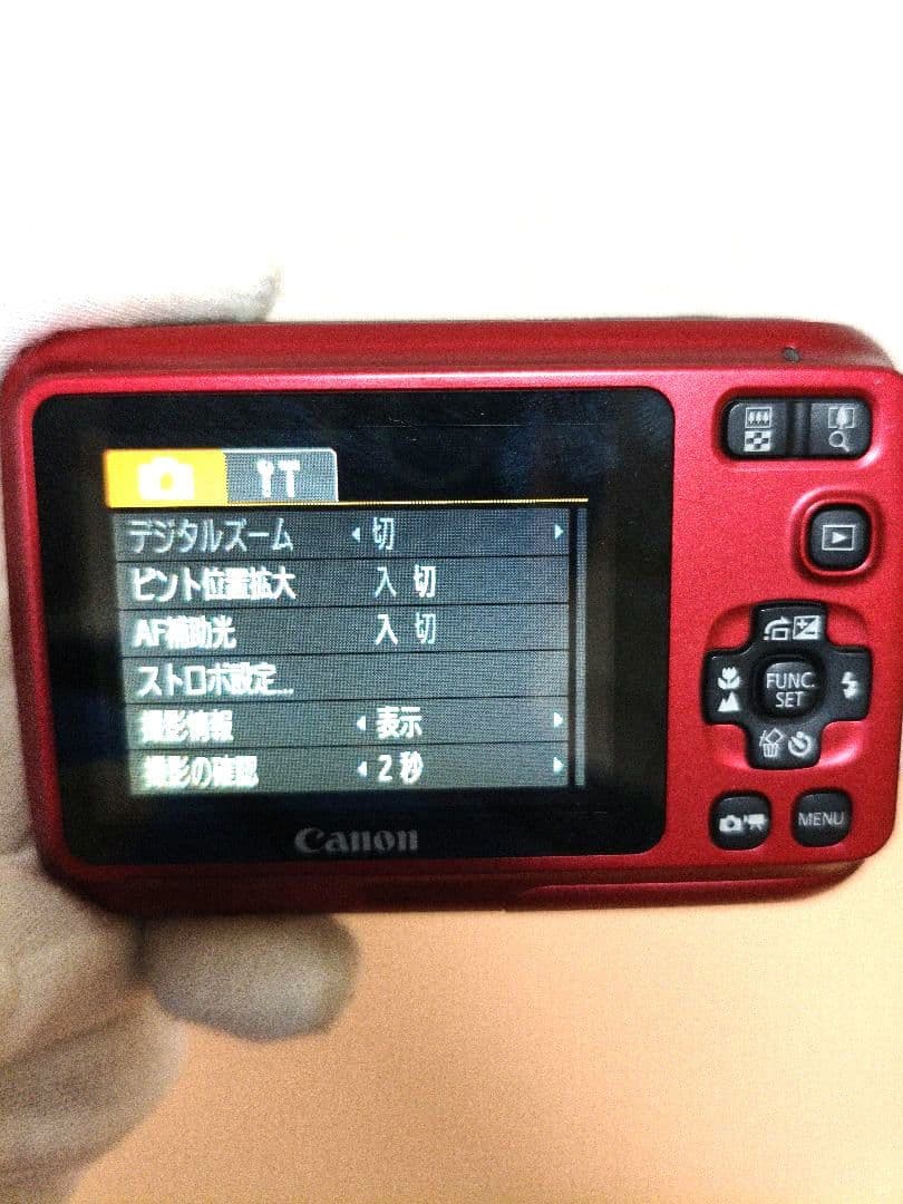 【大人気/レッド】Canon PowerShot A495 　動作確認済