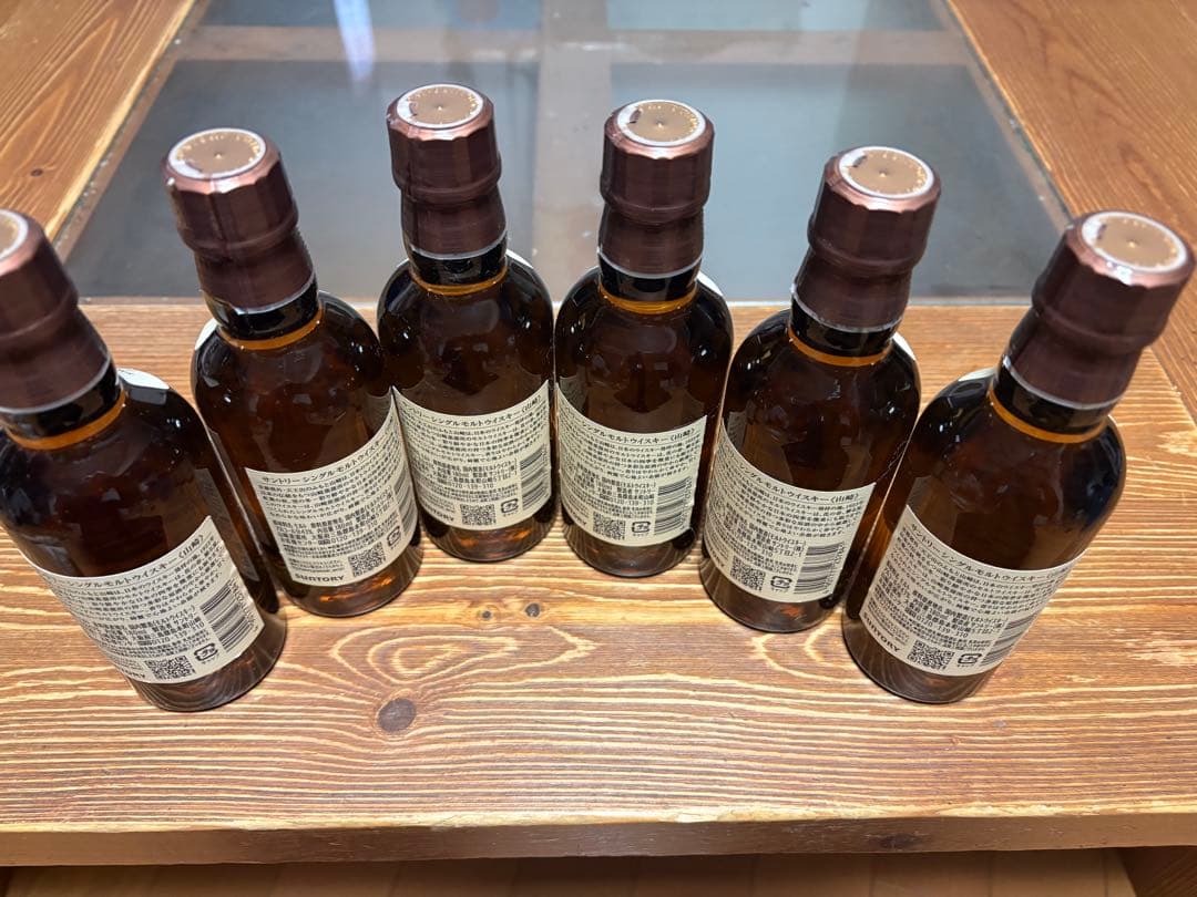 サントリーシングルモルトウイスキー 山崎 180ml 6本セット