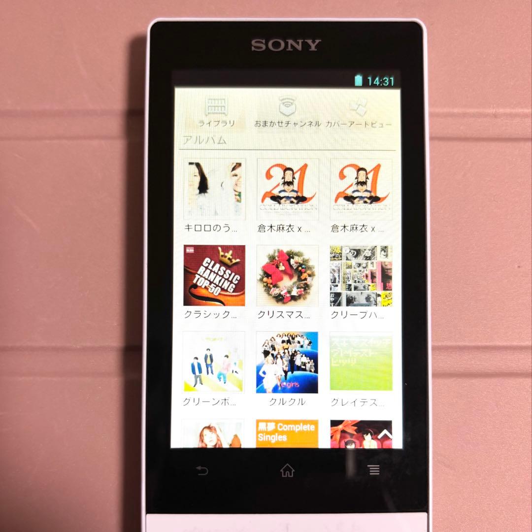 【バッテリー良好】　SONY ウォークマン　NW-F806 32GB しろ