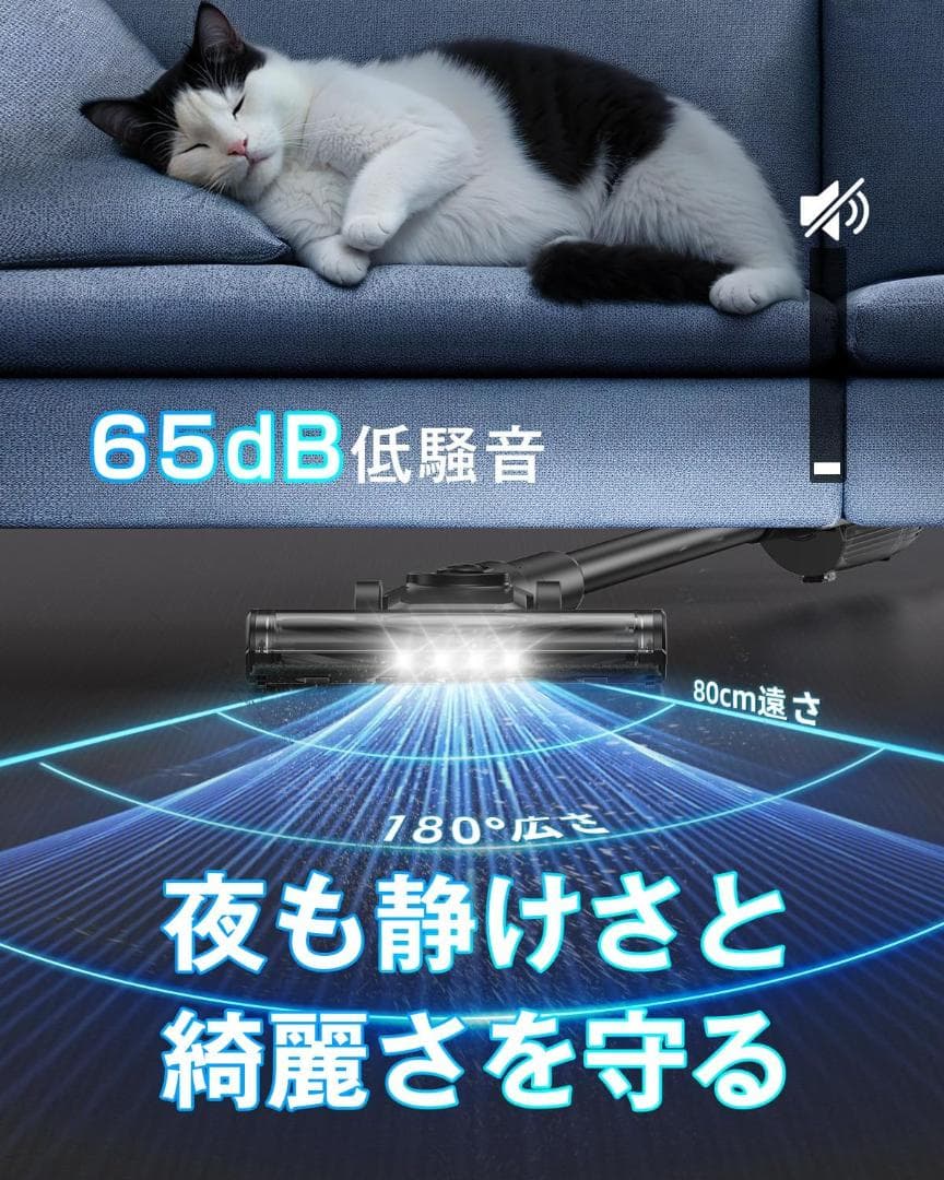 中古美品　強力スティッククリーナー本体 55000Pa　　コードレス　掃除機