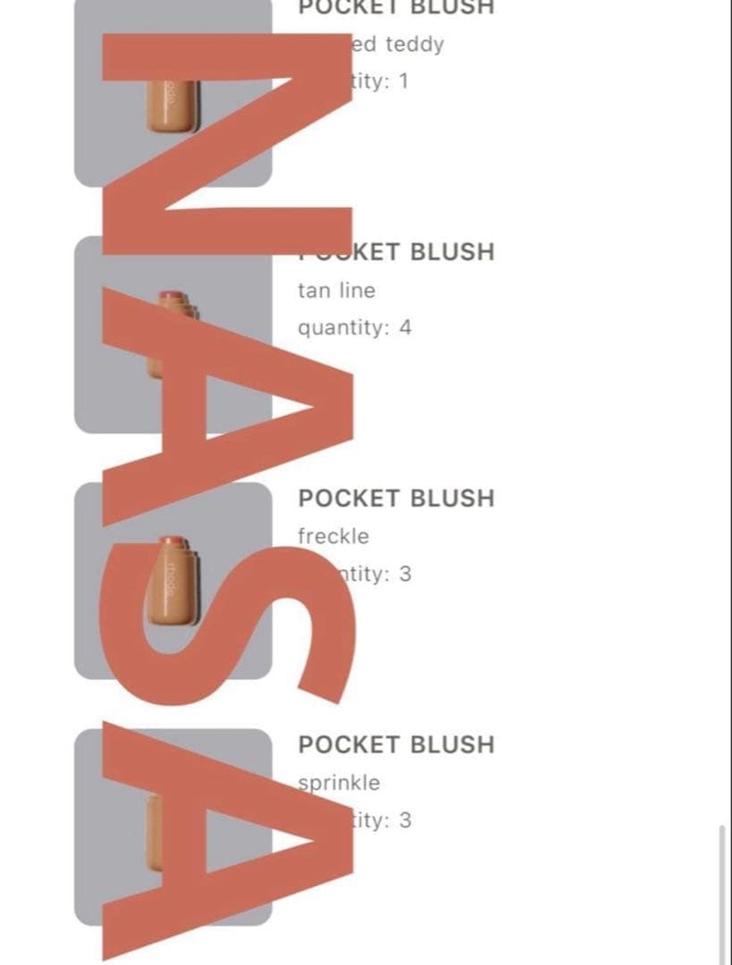 krisrhode pocket blush /freckle
