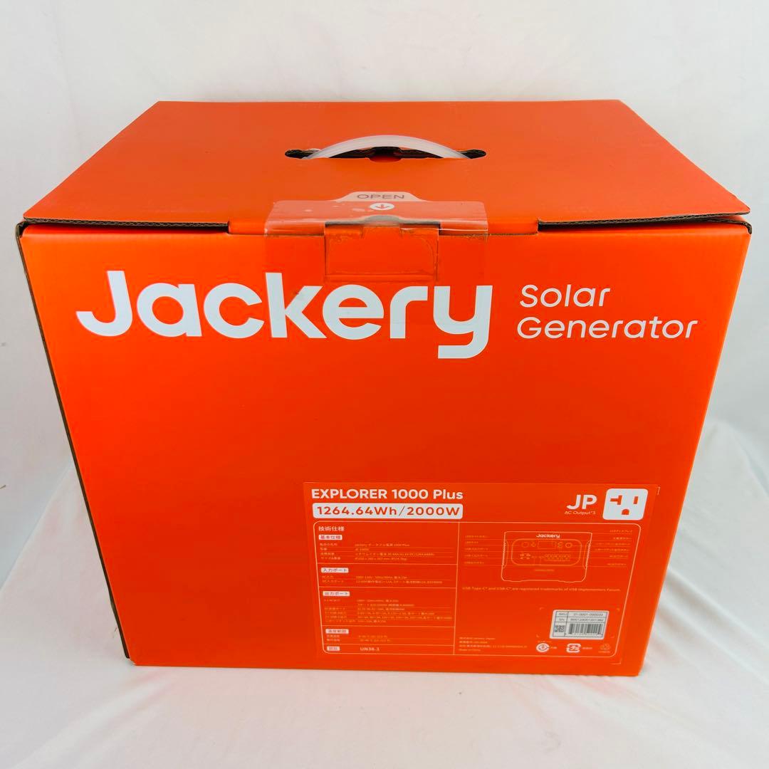 未使用　Jackery 1000 Plus ポータブル電源 ソーラーパネル