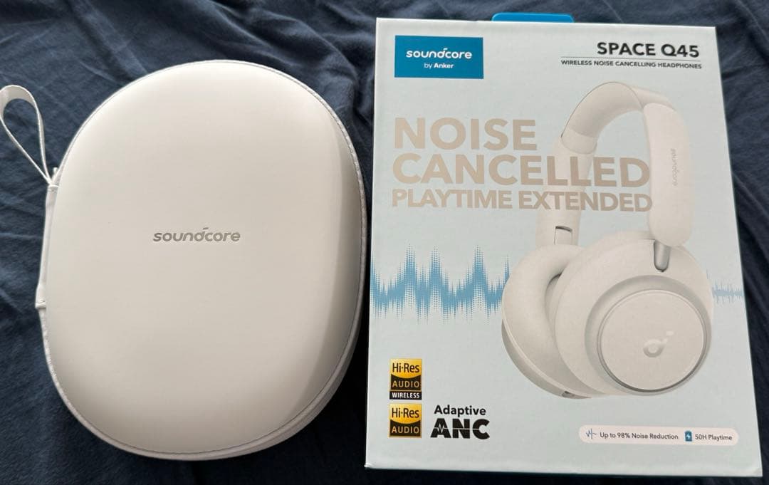 Soundcore Space Q45 ワイヤレスヘッドホン 試着のみほぼ新品