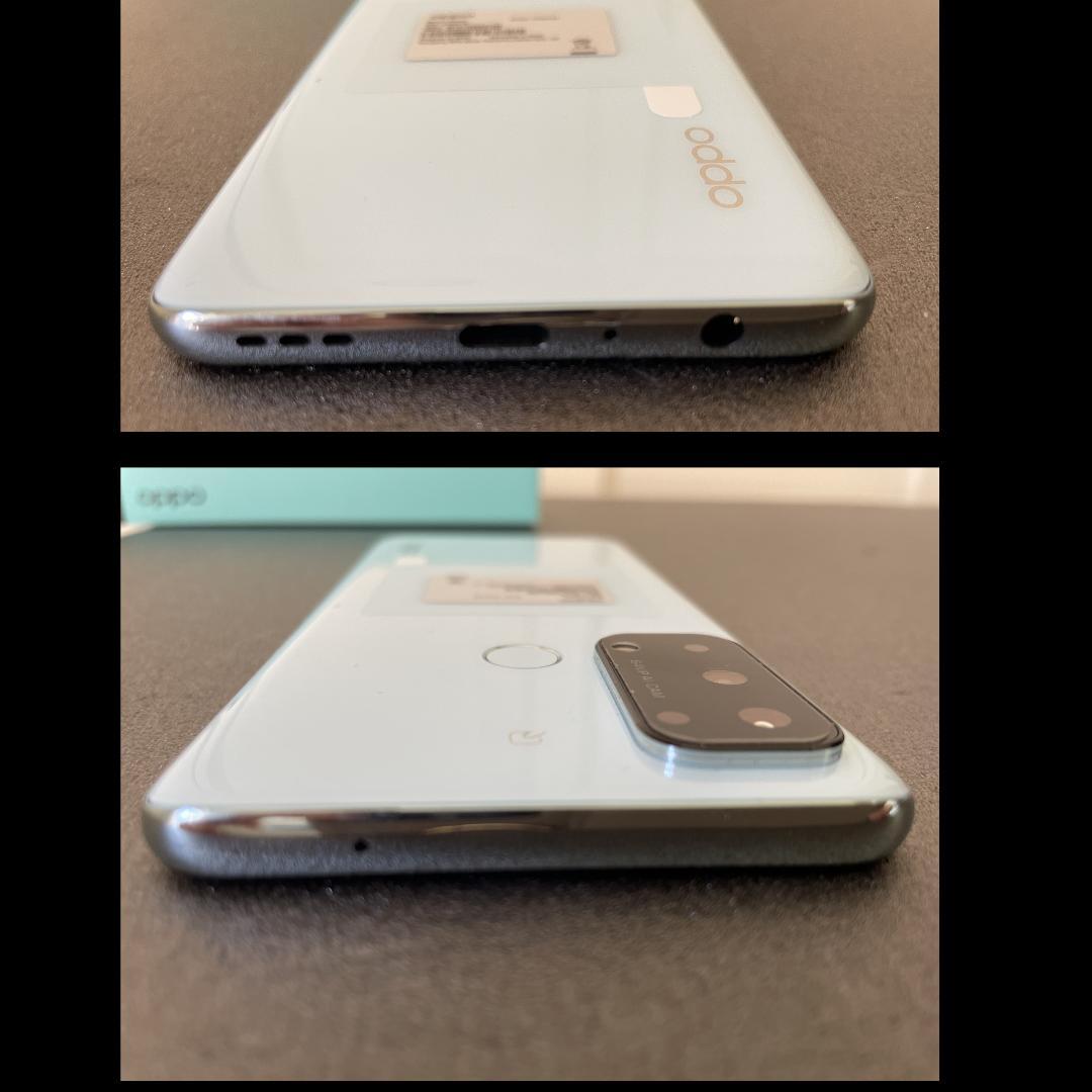 【美品】OPPO Reno5 A 5G 128GBアイスブルー SIMフリー