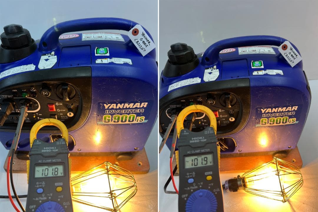 YANMAR ヤンマー インバーター発電機 G900IS 動作良好 ♪82120