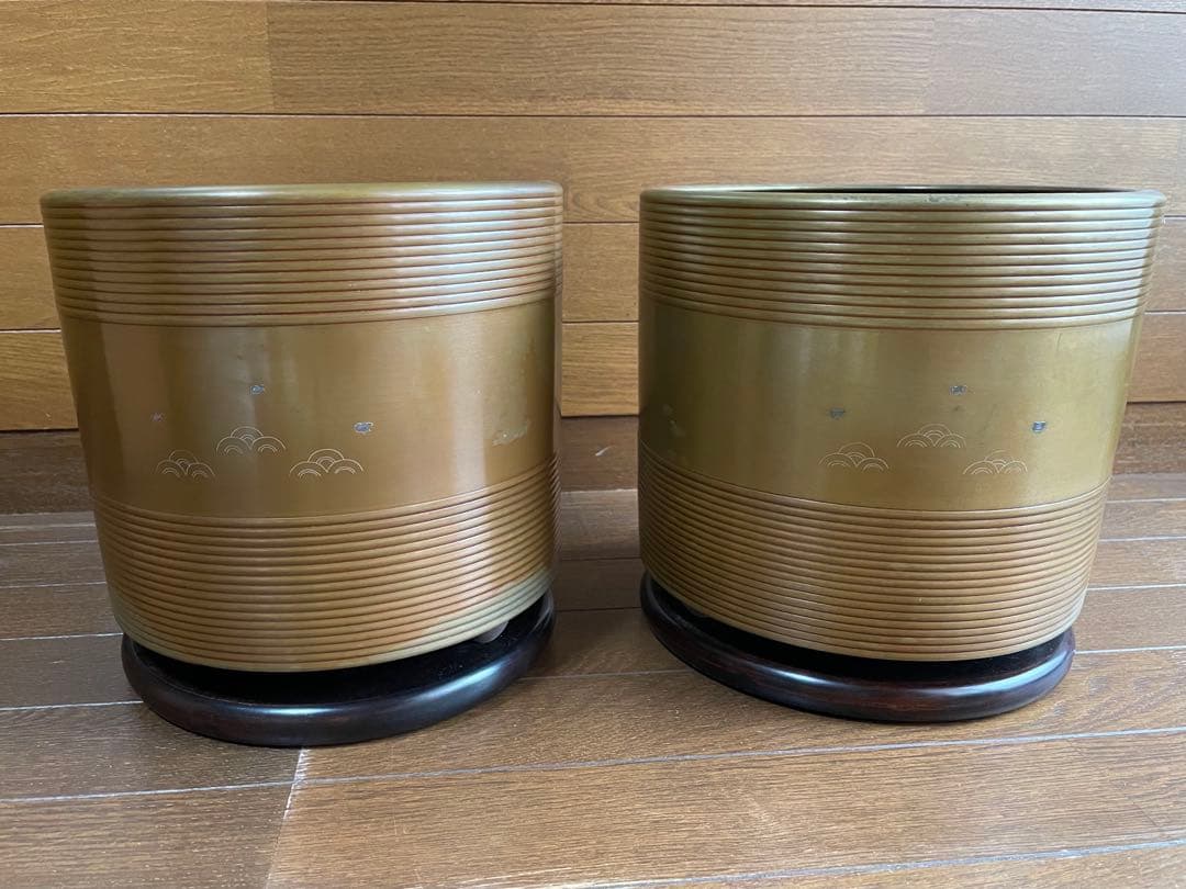 宣徳火鉢　銅製　火鉢