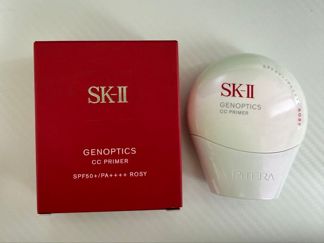 【新品未使用】SK-II ジェノプティクス　CC プライマー　ロージーピンク