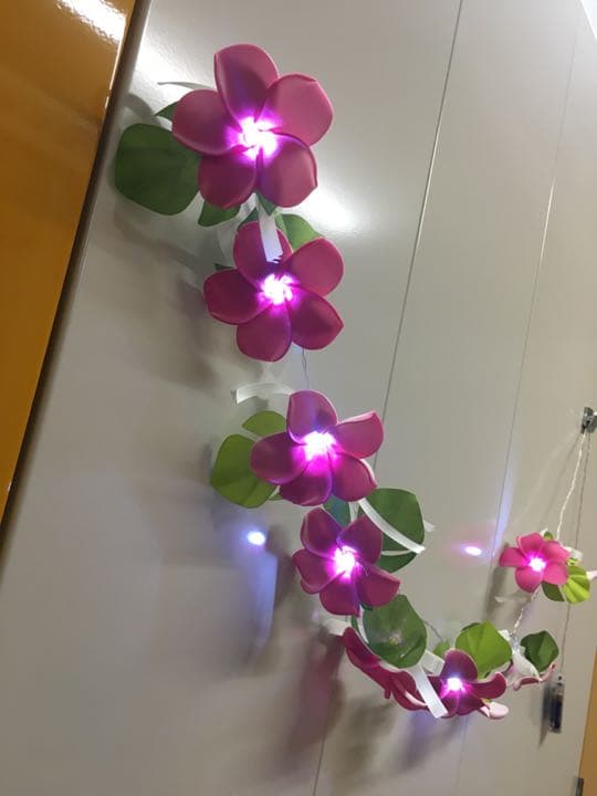 プルメリアランプ　ピンク