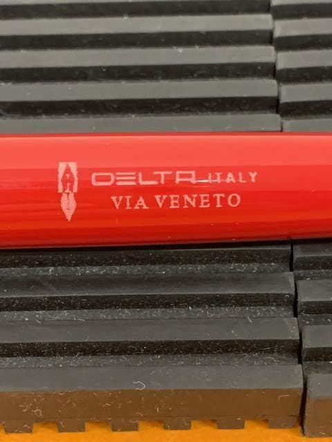 DELTA 万年筆 VIA VENETO ペン先 K14 ジャンク品として