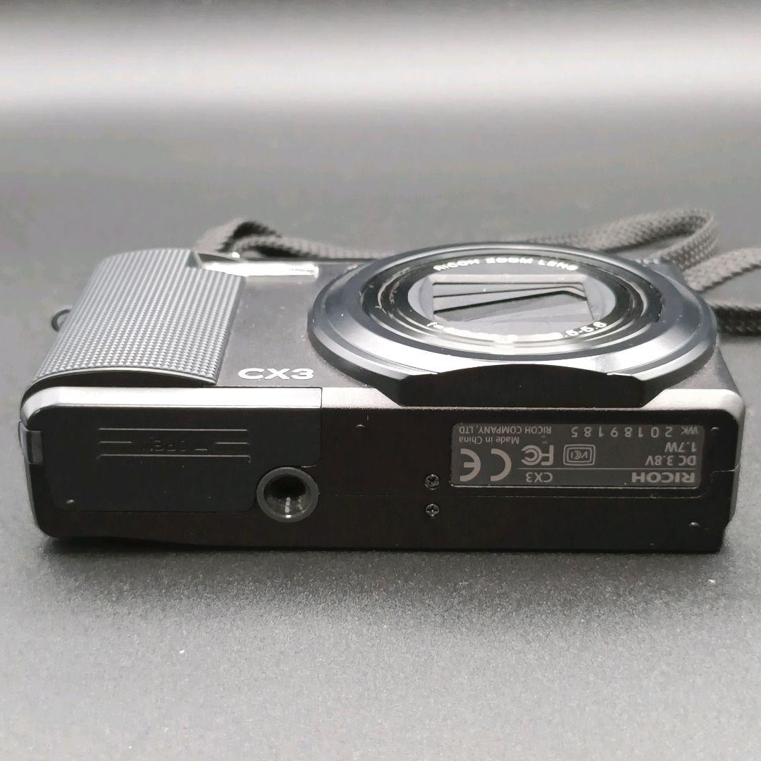 【美品】RICOH CX3 フルセット コンパクトデジタルカメラ 元箱付き