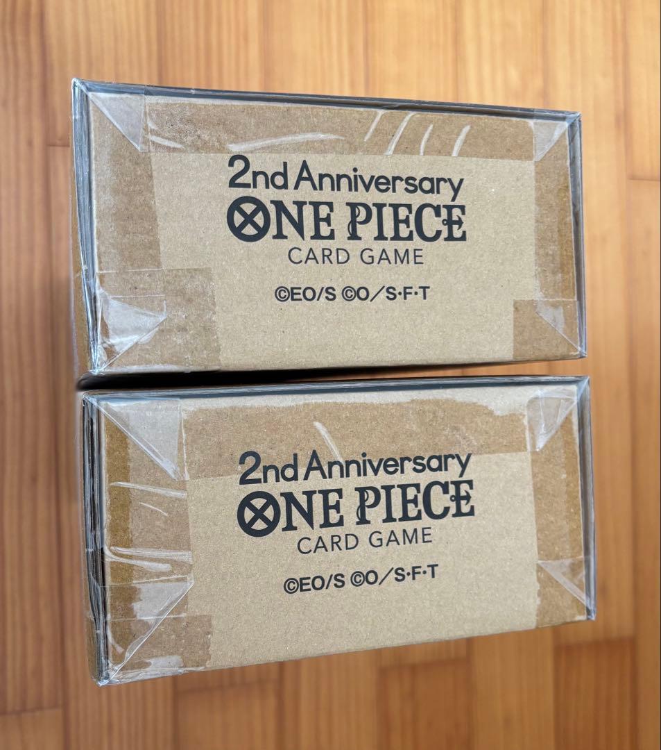 ワンピースカード　2nd ANNIVERSARY SET 未開封　2個セット