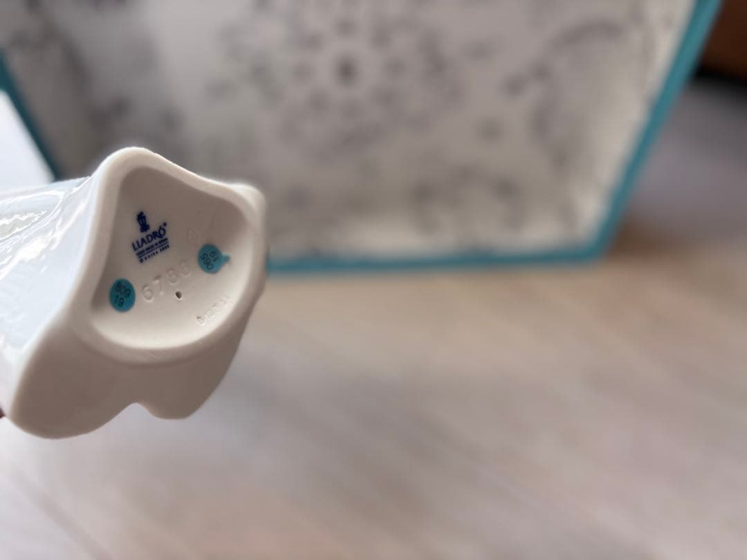 リヤドロ 天使 新品 人形 置物 LLADOR おしゃれ陶器製アンティーク