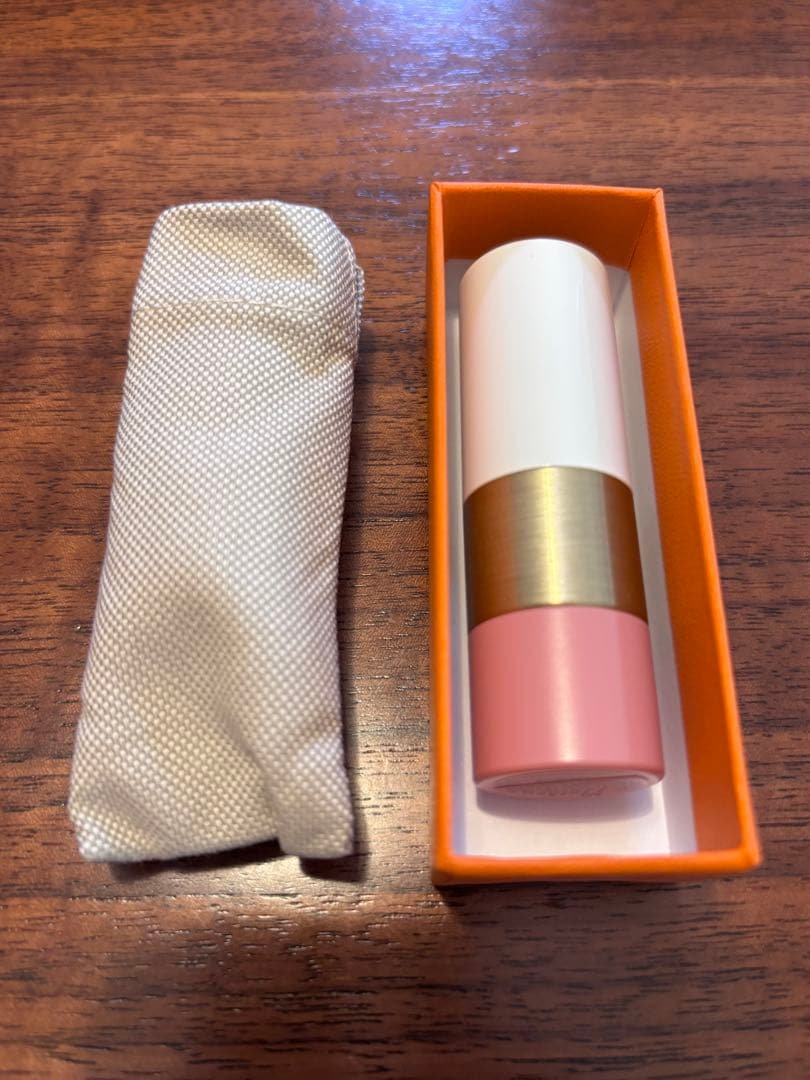 HERMES リップスティック 49 ローズエレガンス　ショップ袋付
