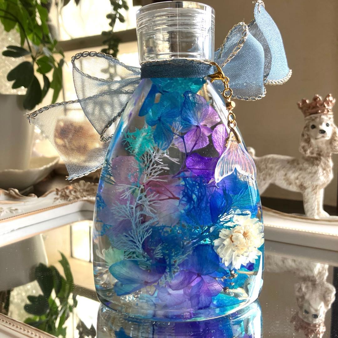 ◆ハーバリウム　372 夏の終わり*.:。✿*゜人魚姫のbottle*.:。✿