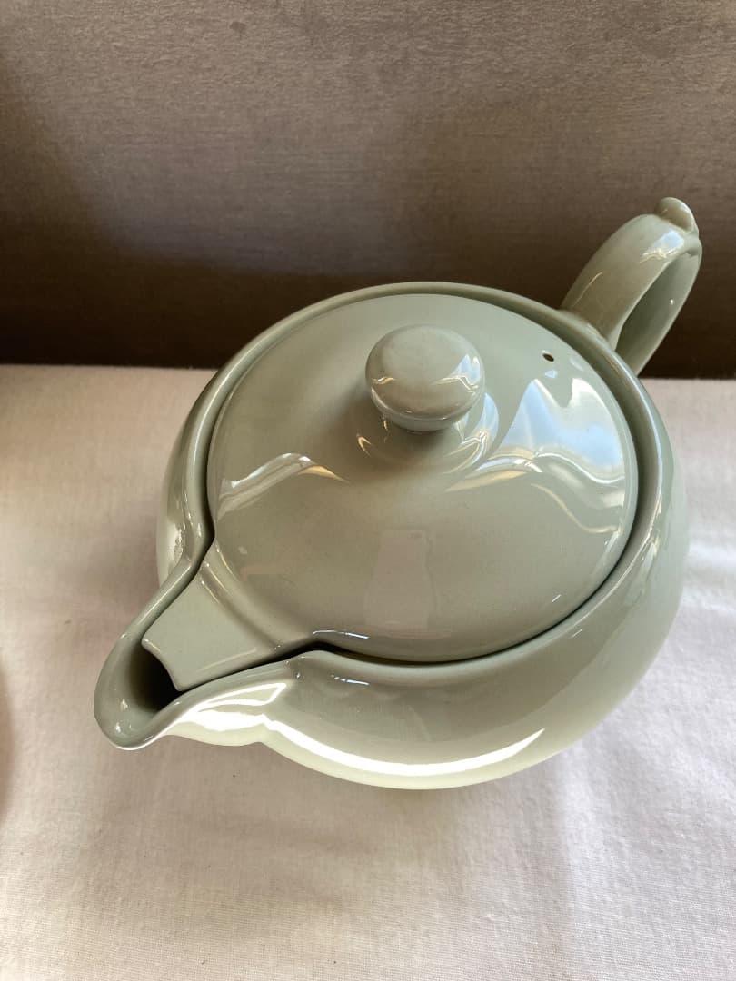 Spode flemishgreen　ヴィンテージティーポット