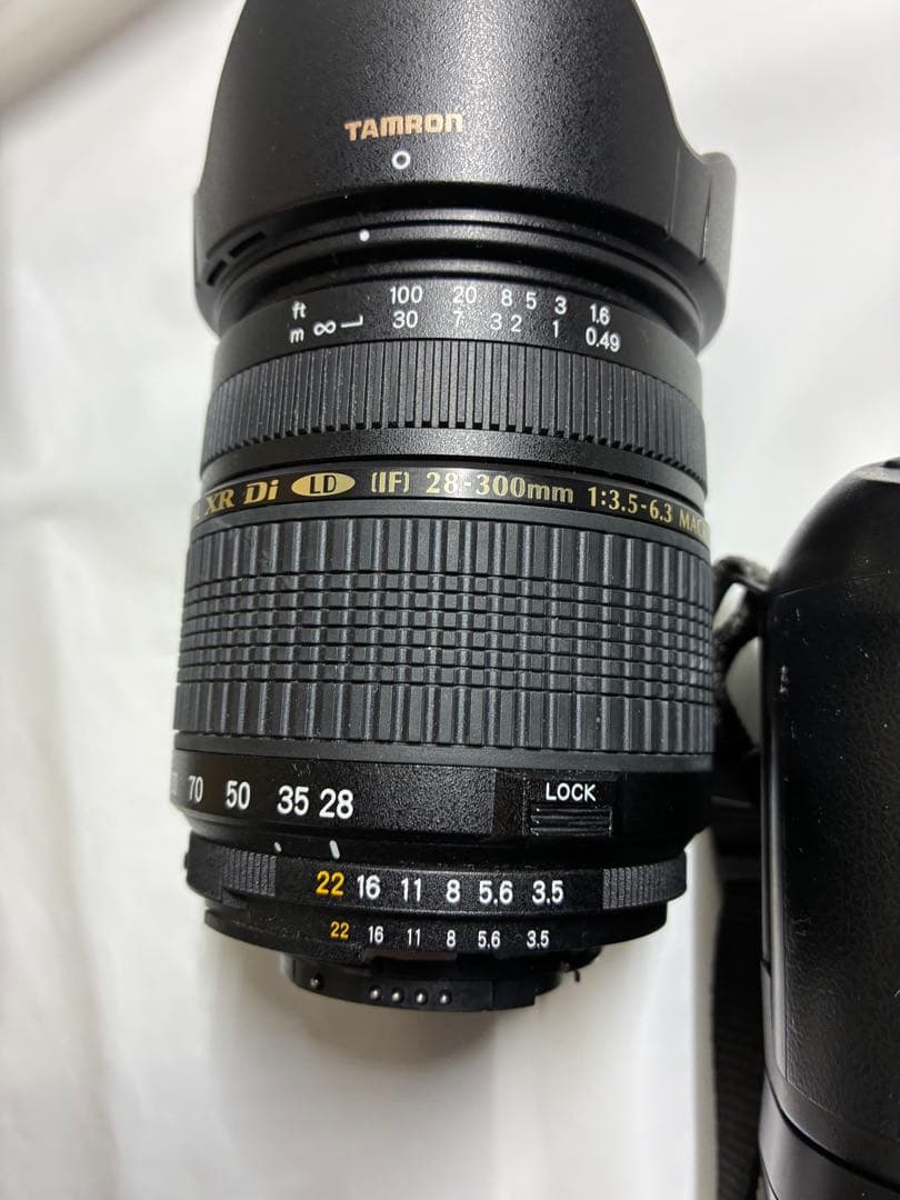 ニコン Nikon F80 一眼レフカメラ Tamronレンズ付（動作確認済み）