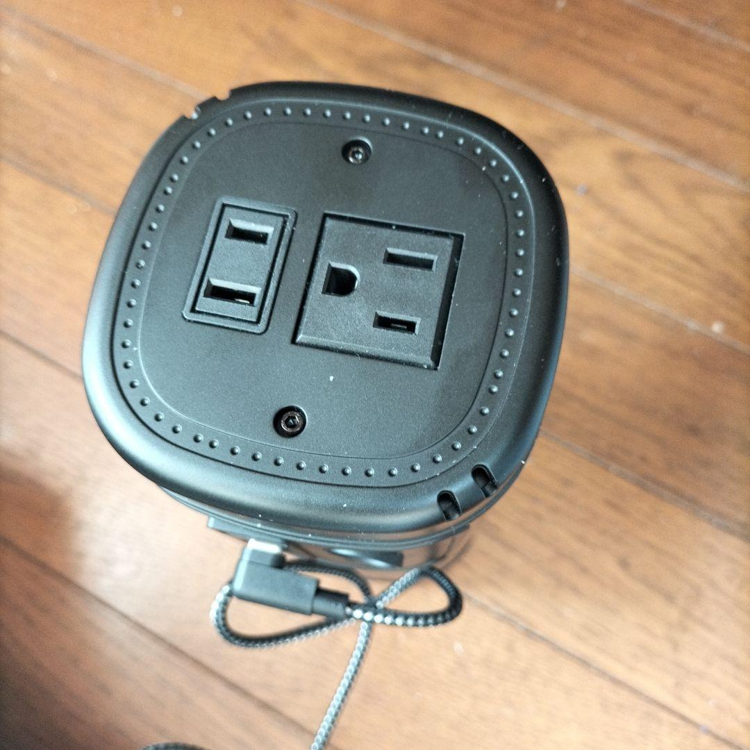 ポータブル電源とソーラーパネルセット 綺麗　停電時やアウトドアに最適・凄く便利