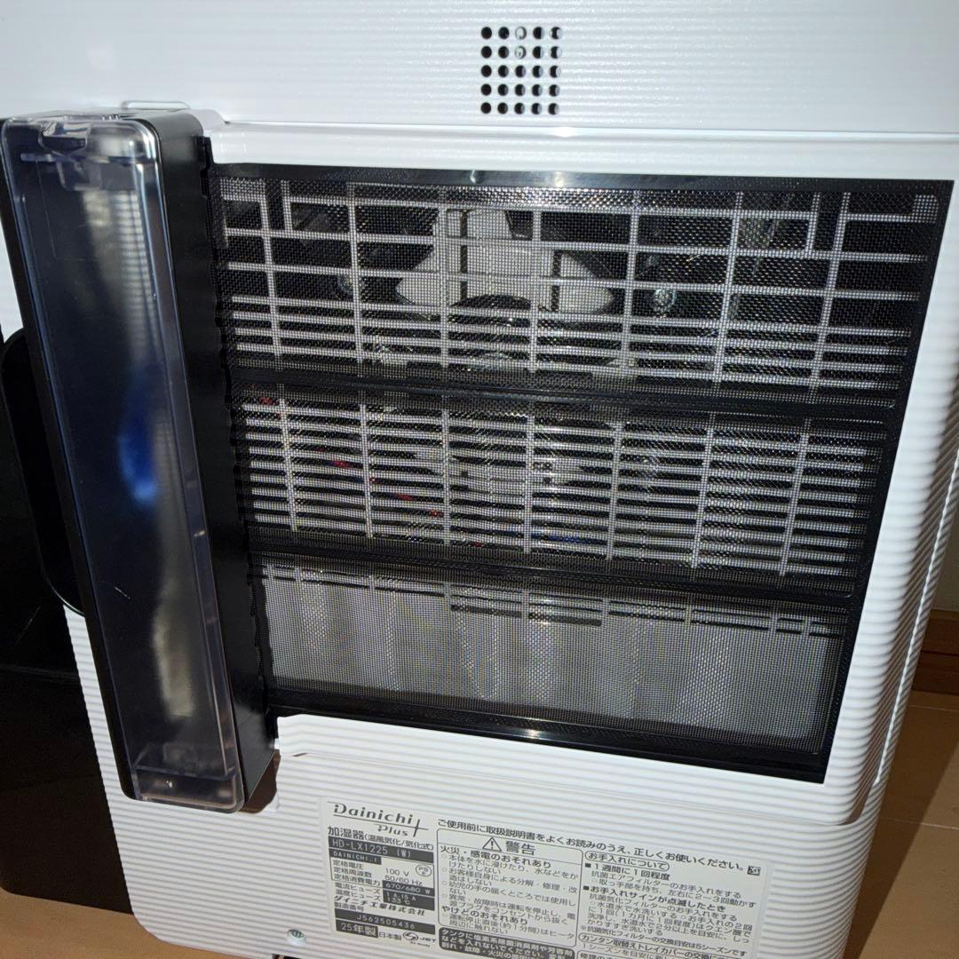 展示品　ダイニチ 気化ハイブリッド式加湿器 HD-LX1225-W