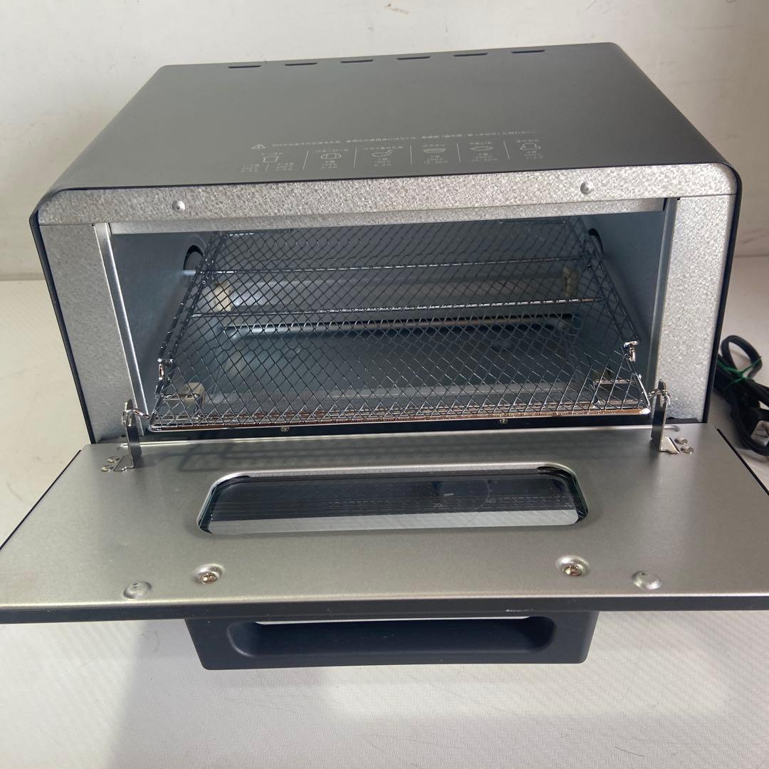 新品　VitAntonioオーブントースター ブラック　1200W 温度調節可