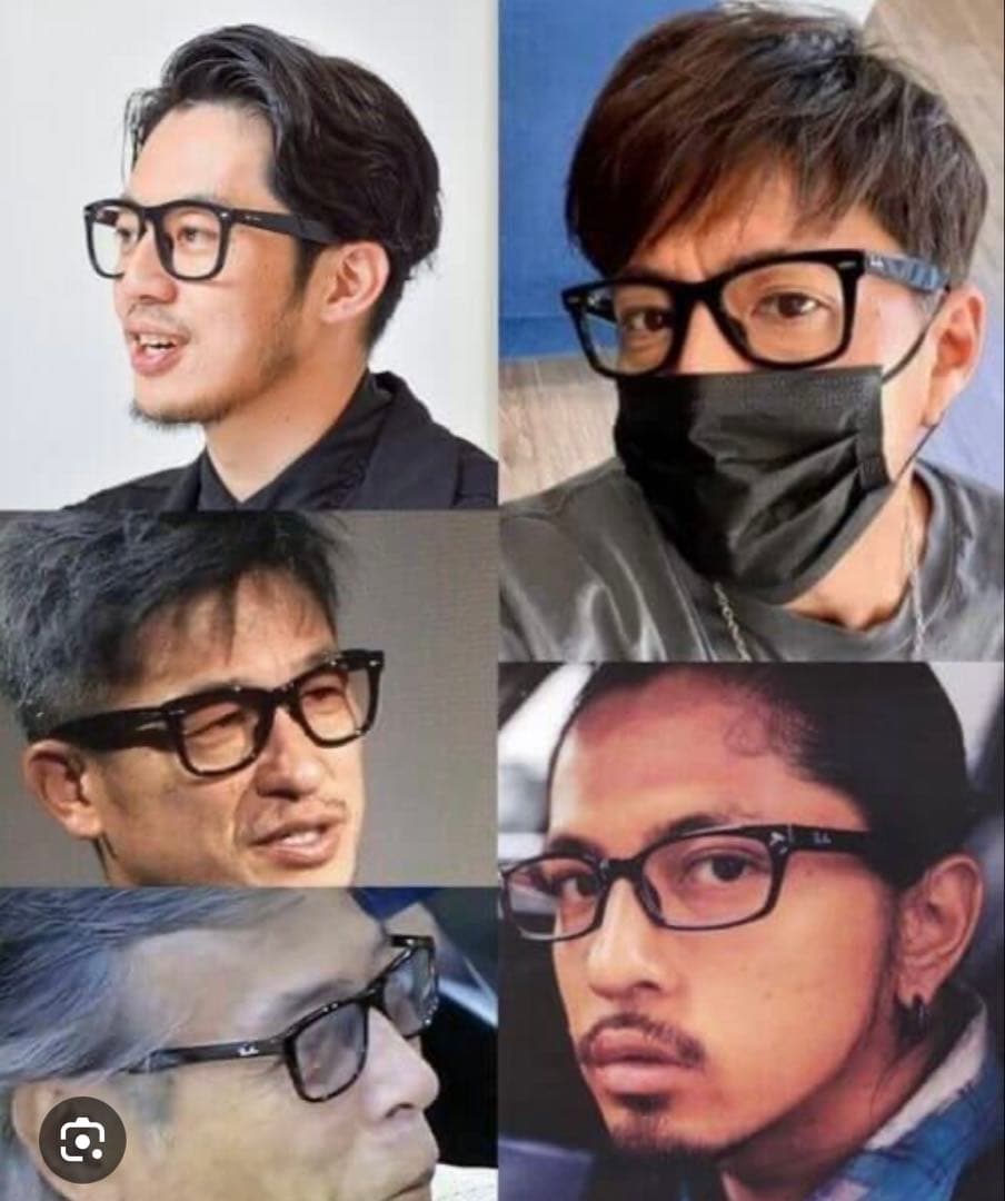 【Ray-Ban／レイバン】［黒縁 メガネ］RB5109　クリアレンズ　伊達