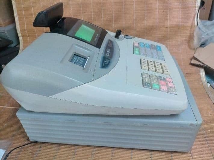 カシオレジスター　TE-120　フル設定込み　送料無料　人気機種　770600