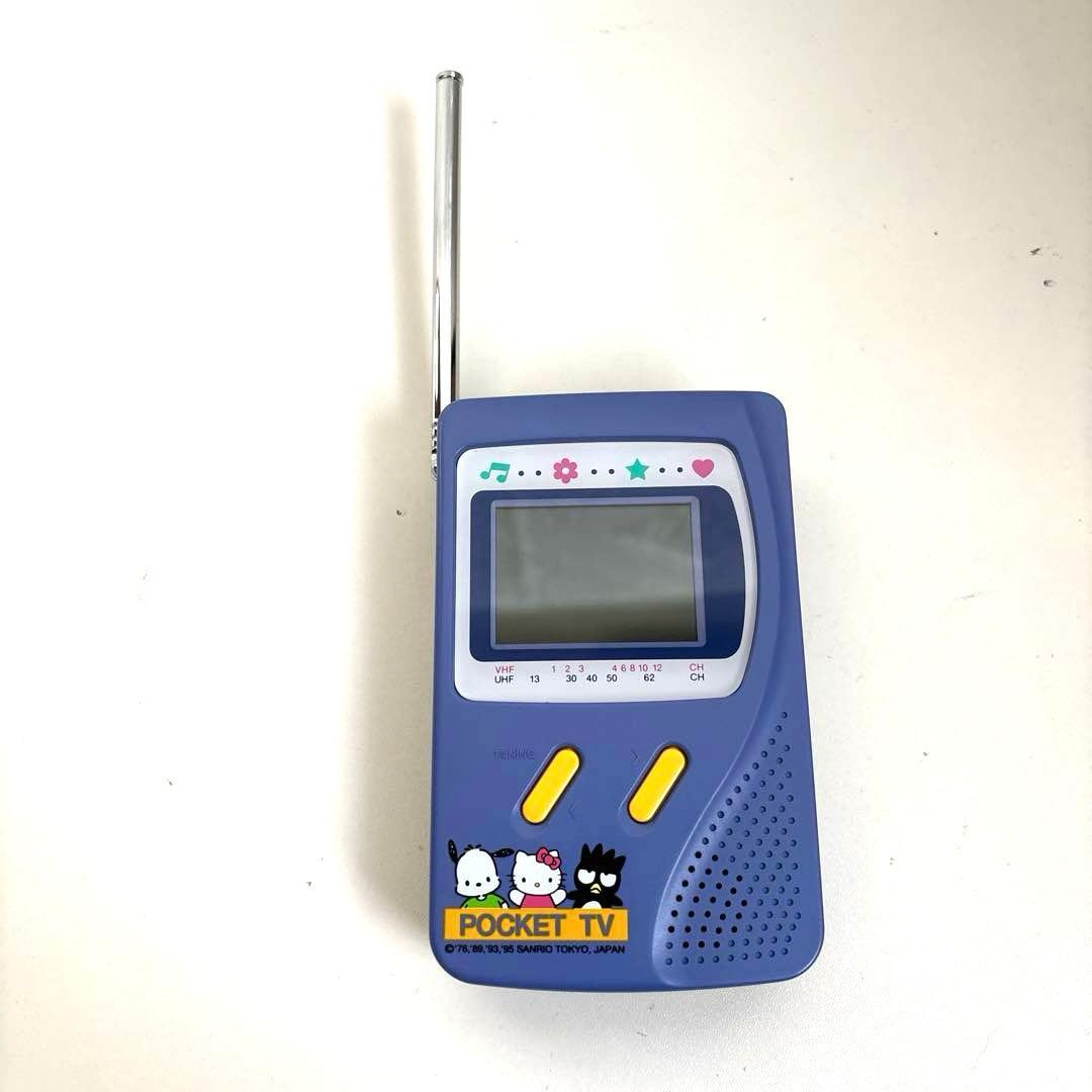 【訳あり美品】CASIO ポケットテレビ サンリオコラボ
