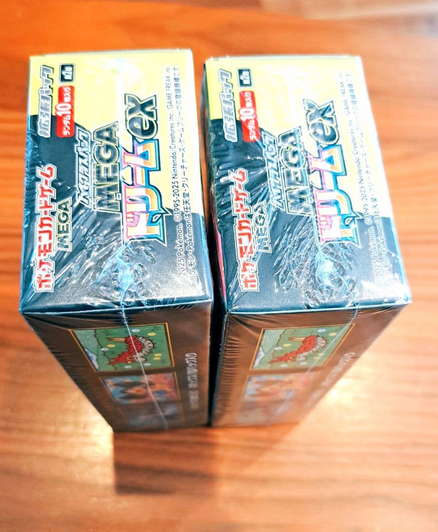 完全新品未開封品ポケモンカードゲーム MEGAドリームEX 2パックシュリンク付