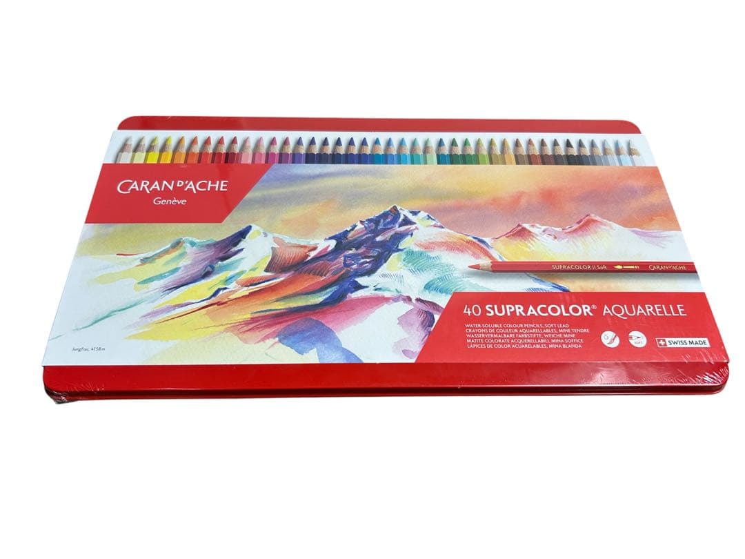 CARAN D'ACHE カランダッシュ SUPRACOLOR 40色 色鉛筆