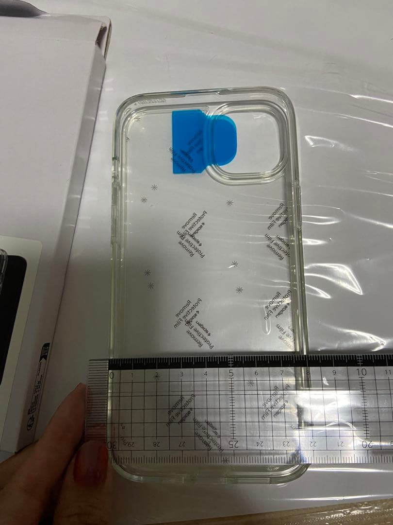 iPhone14 Plus ケース 全透明 クリア TPU バンパーケース