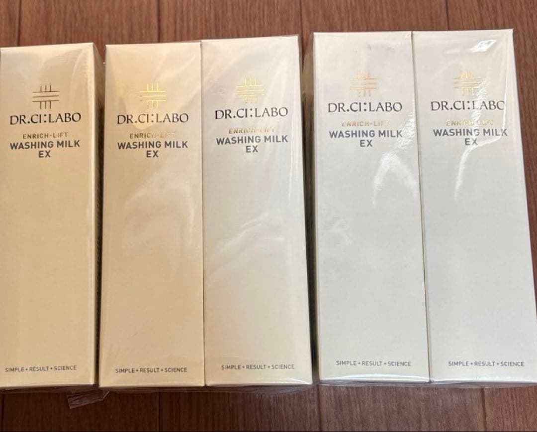 5本セット格安！！新品DR.CI:LABO WASHING MILK EX洗顔