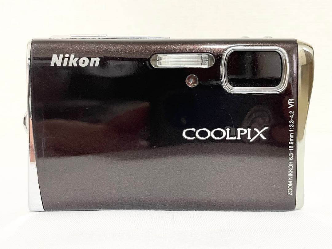 【希少・完動品】　Nikon COOLPIX S52c 付属品多数　動作確認済