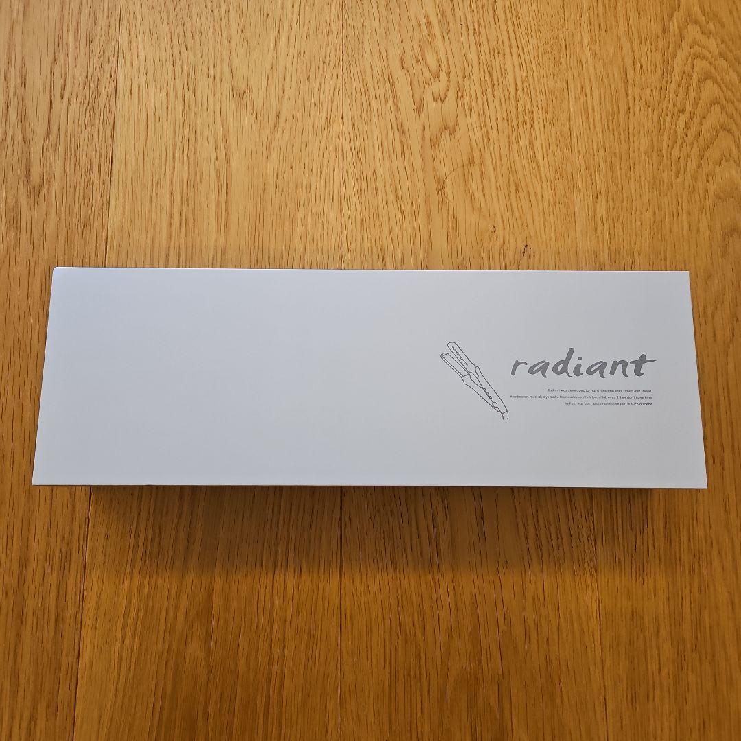 radiant LM-125-R 28mm レッド ヘアアイロン
