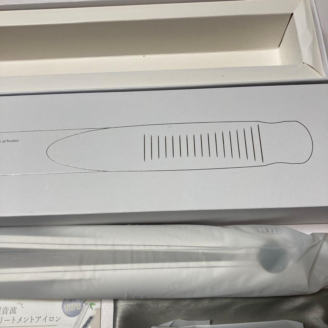 新品☆kiboer 超音波トリートメントアイロン