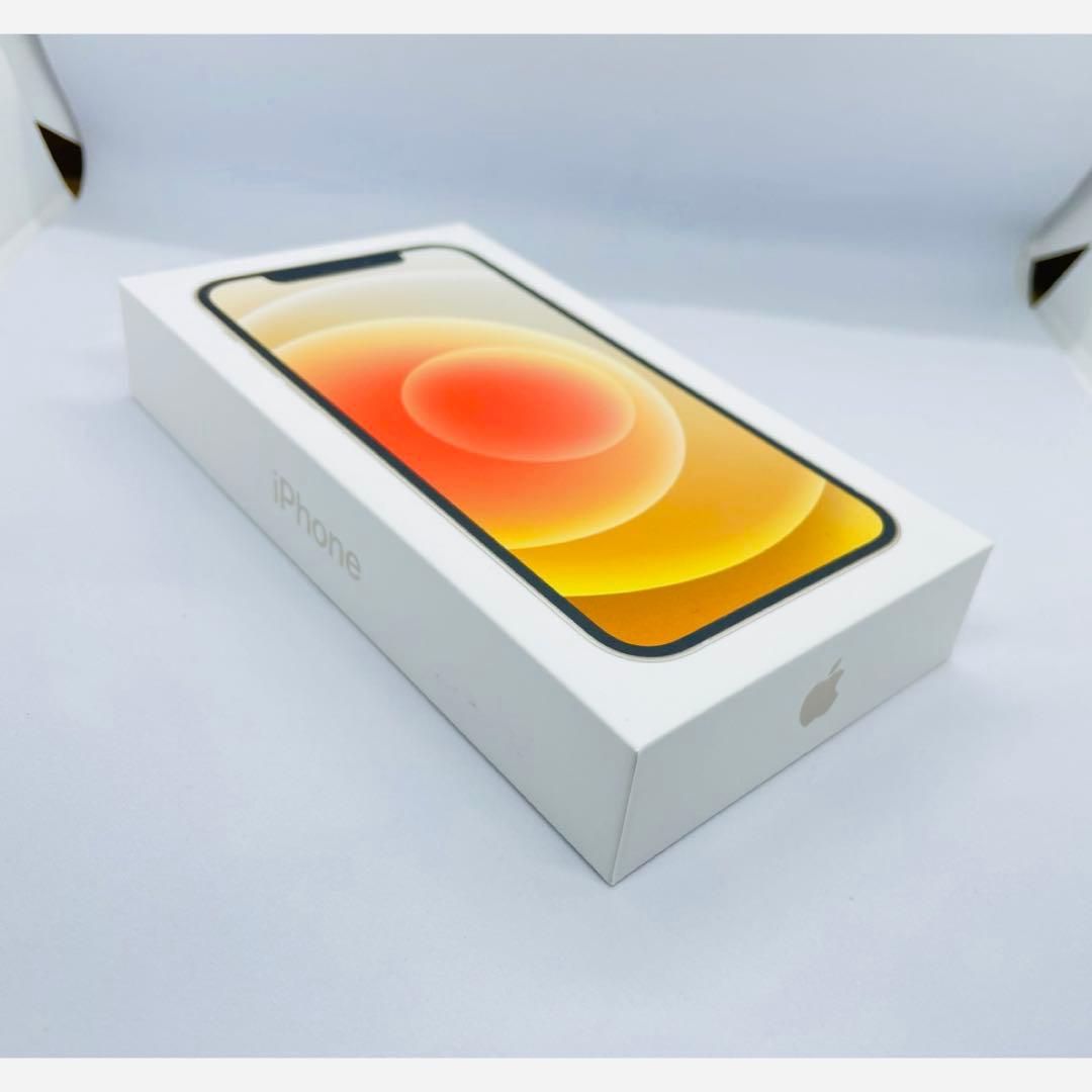 新品未使用 iPhone 12 ホワイト　SIMフリー　残債なし　即発送