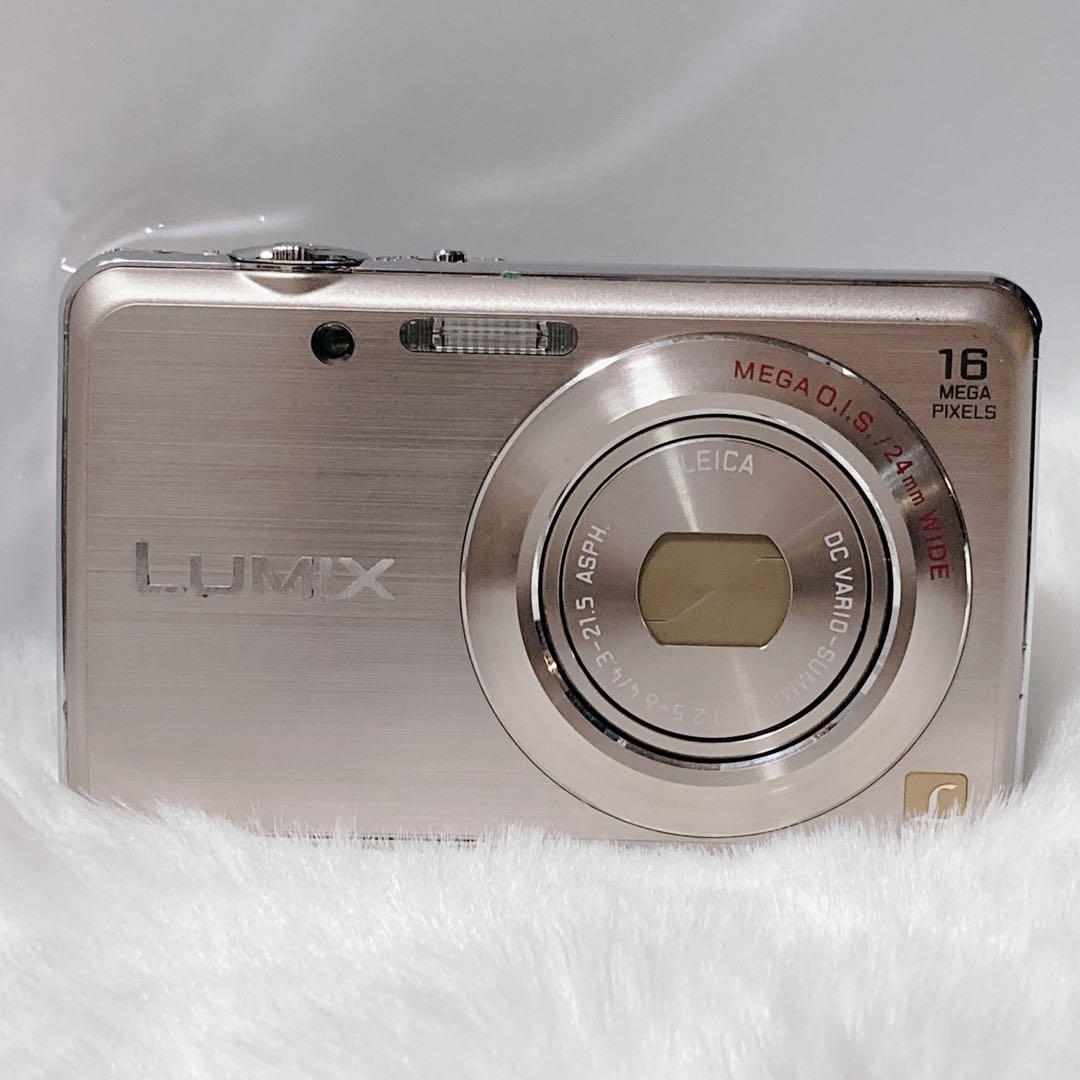 【極美品】Panasonic DMC-FH8 デジカメ ピンクゴールド
