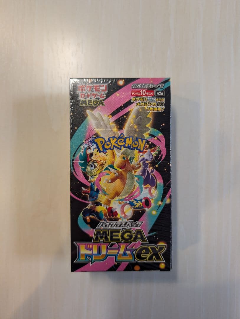 ポケモンカードゲーム メガドリームex 1box シュリンク付き