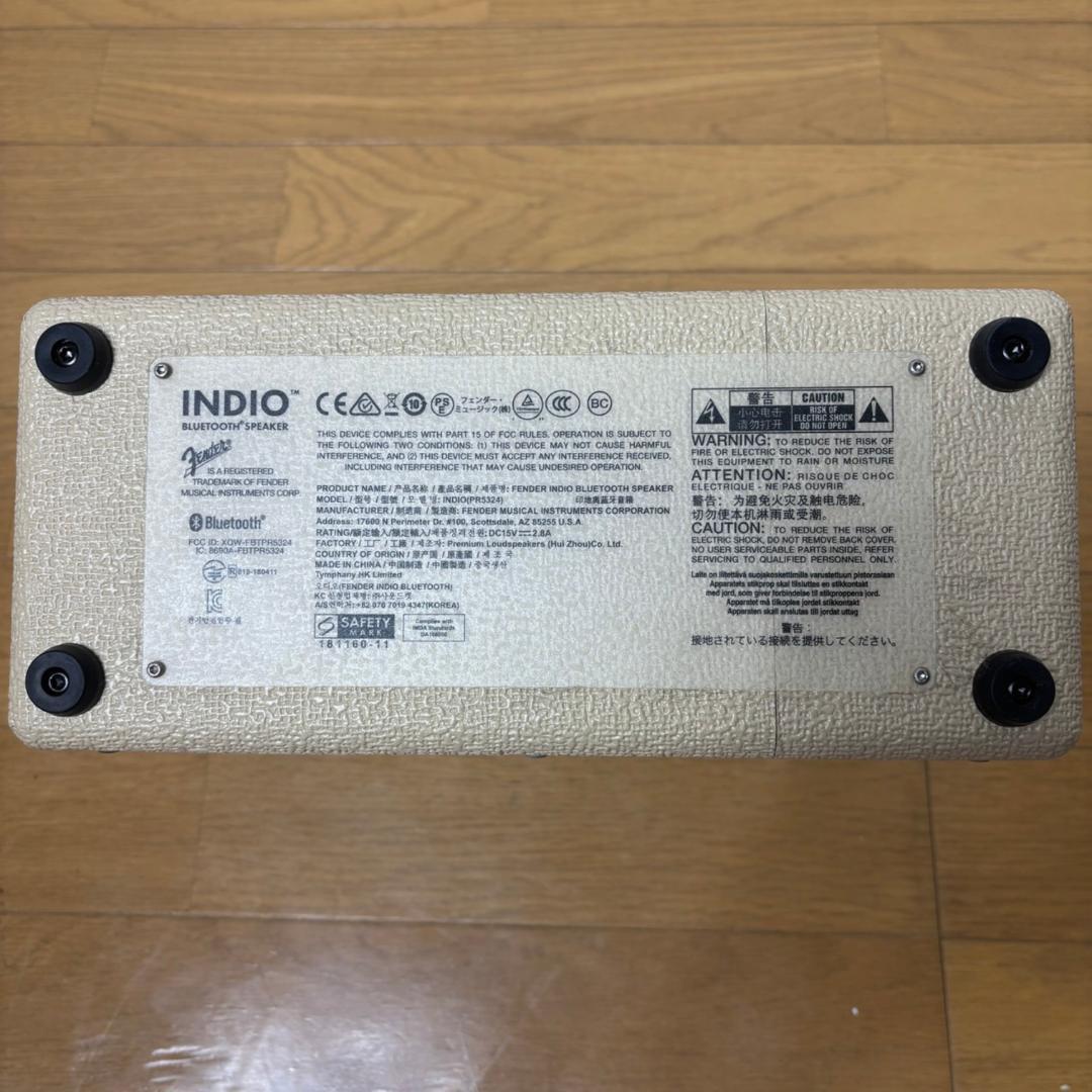 【極美品】Fender INDIO Bluetoothスピーカー