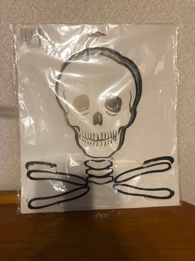 ビンテージ　スカル　髑髏　骸骨　ハロウィン　50s ミッドセンチュリー　レトロ