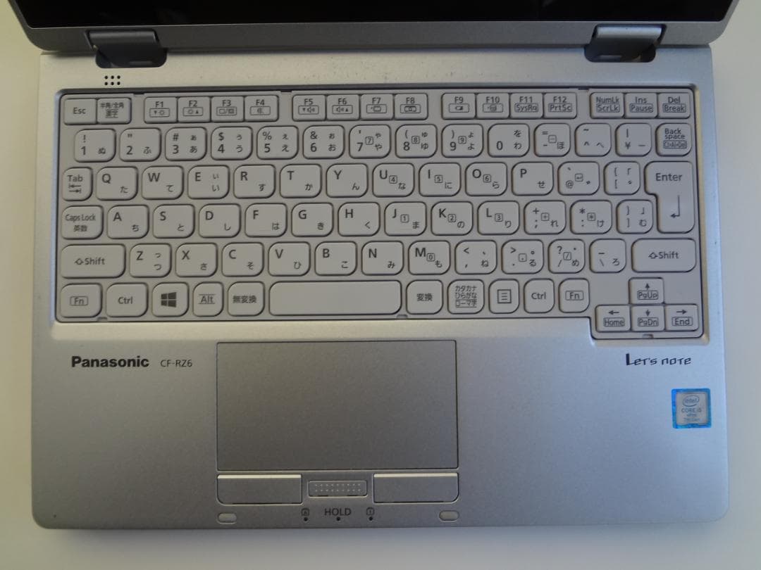 Windowsノート本体 Let's note CF-RZ6 i5-7Y57 SSD128 MEM8