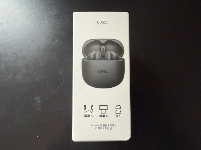 DELL ワイヤレスイヤホン　ブラック　新品未開封