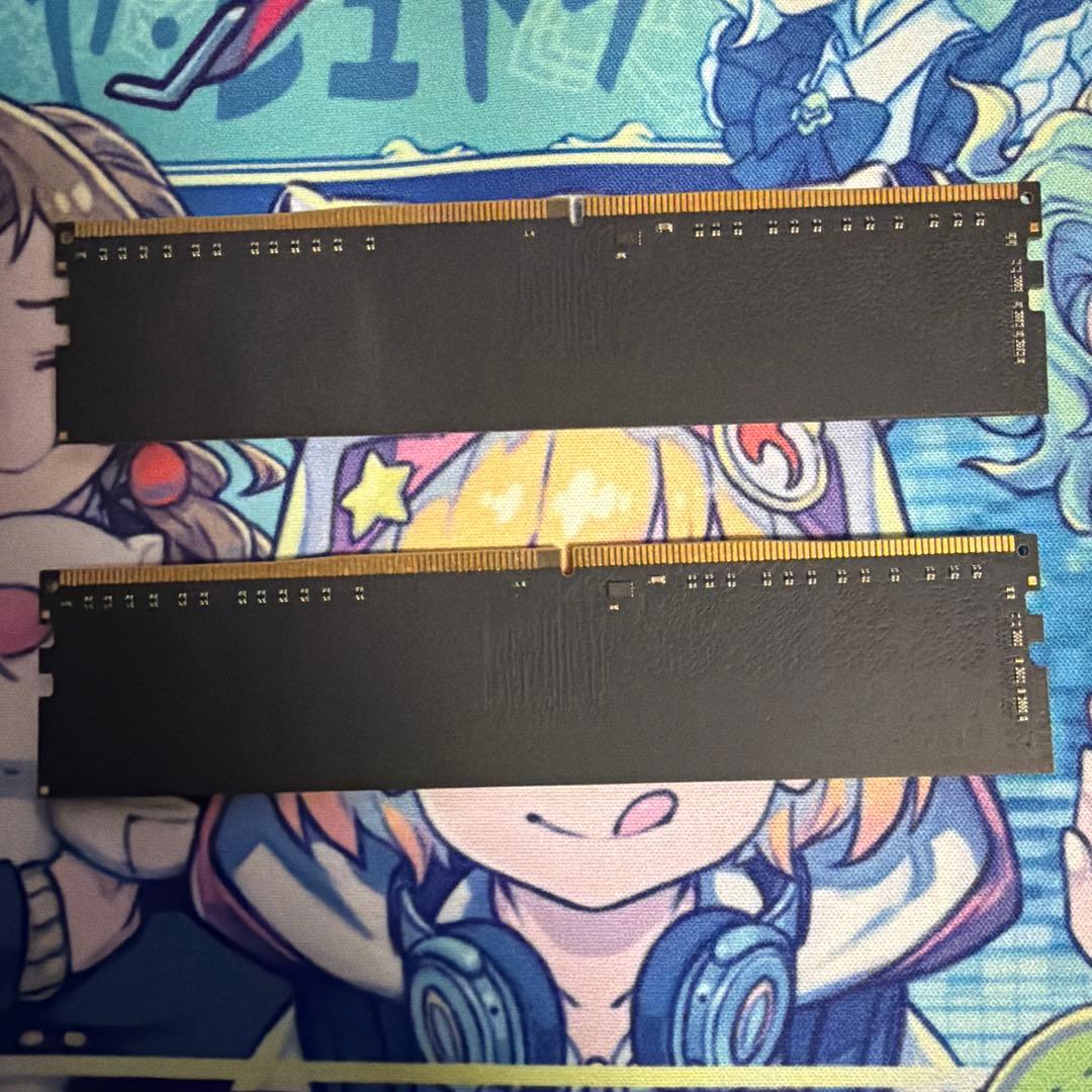 KLEVV DDDR4-2666 CL 19-19-19 8GB メモリ　2本