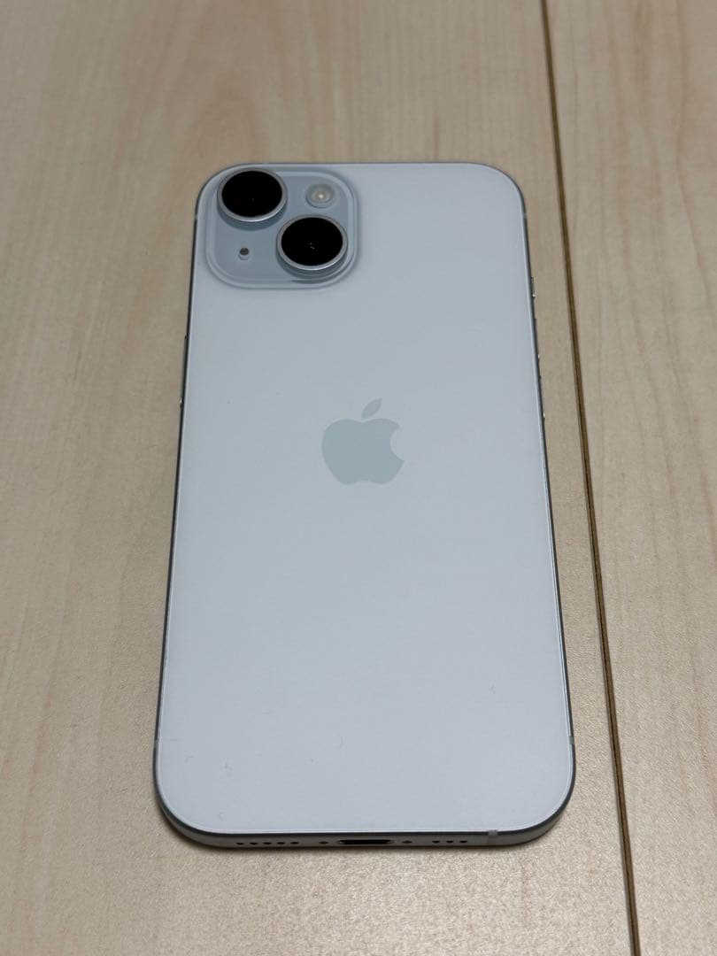 iPhone15 ブルー　ジャンク品