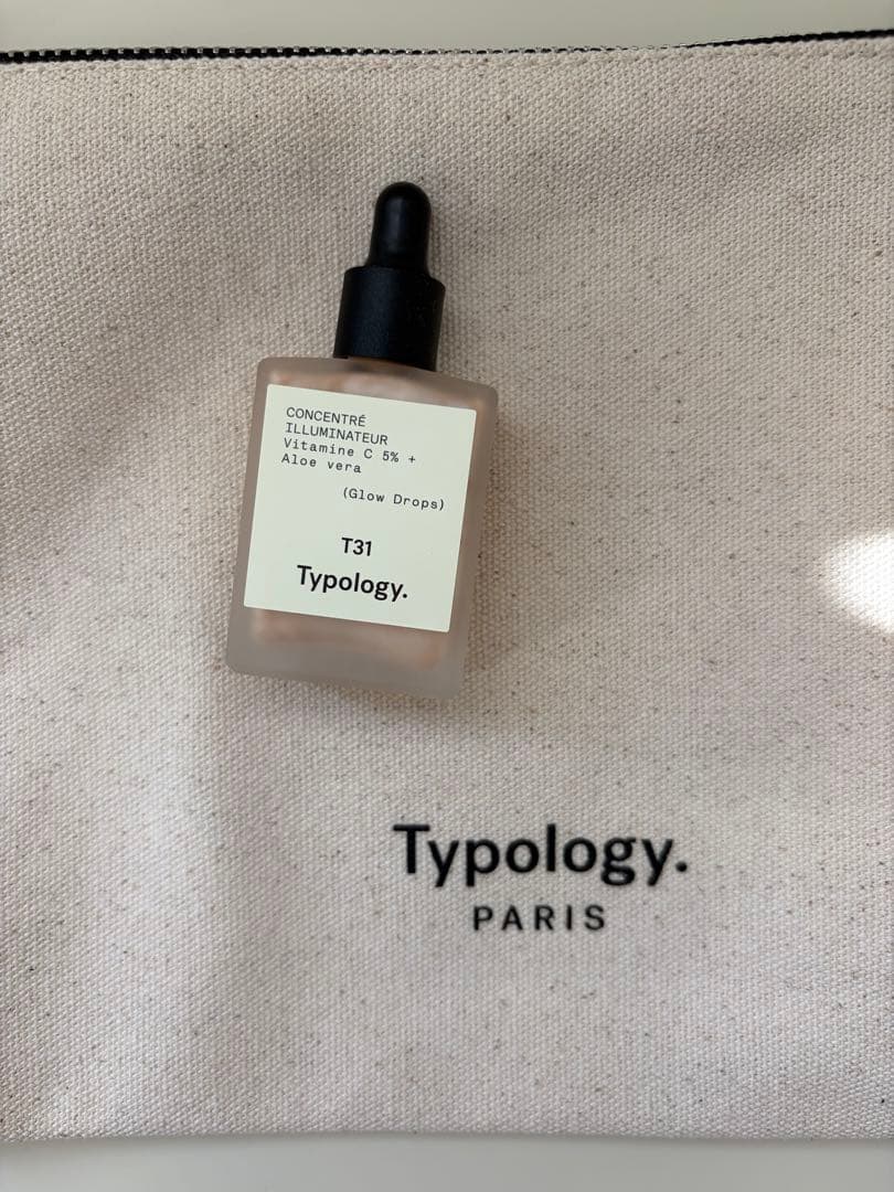 Typology T31 グロウドロップス ⚪︎新品⚪︎ポーチ付き