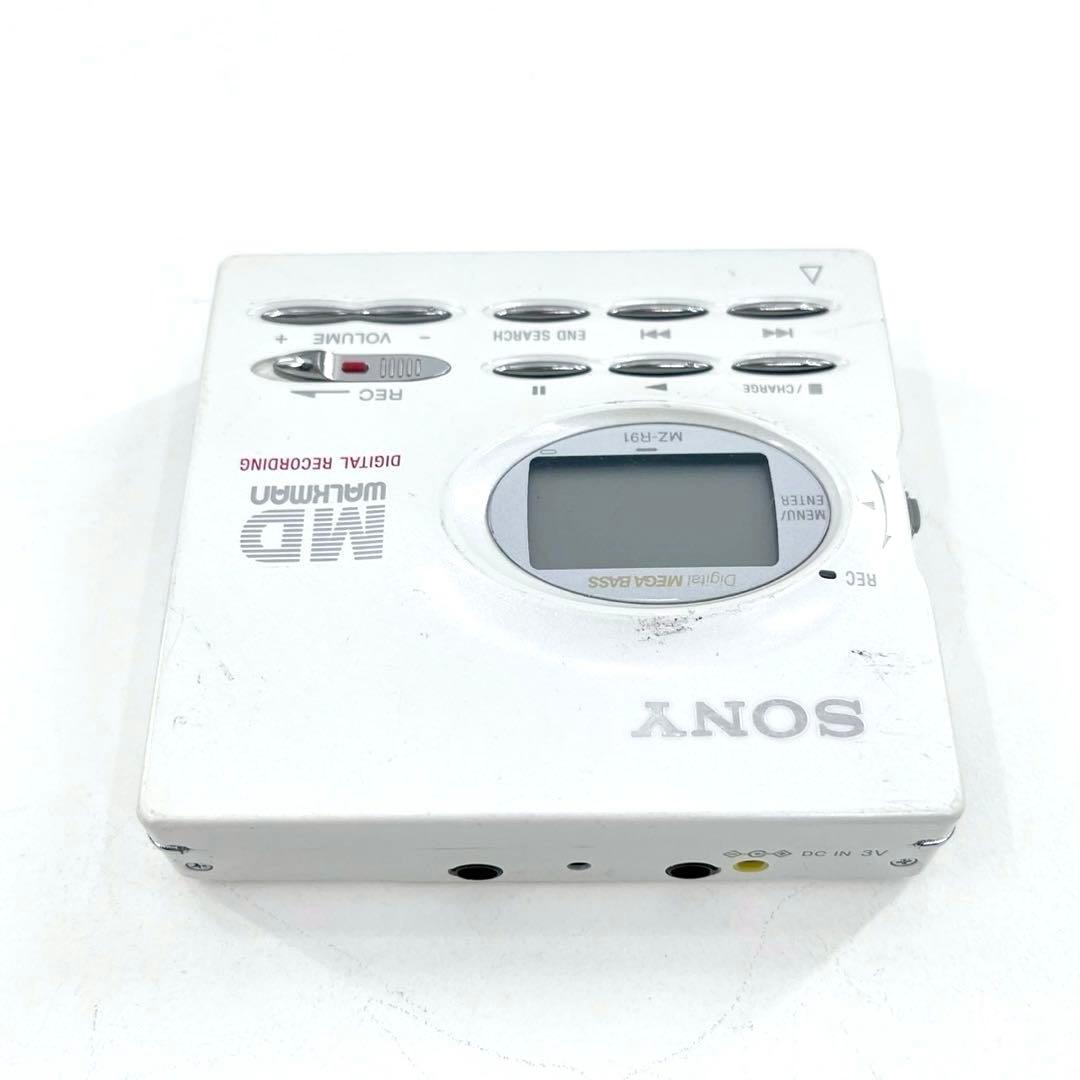 SONY MZ-R91 MDウォークマン 録音不可 再生OK ガム電池OK