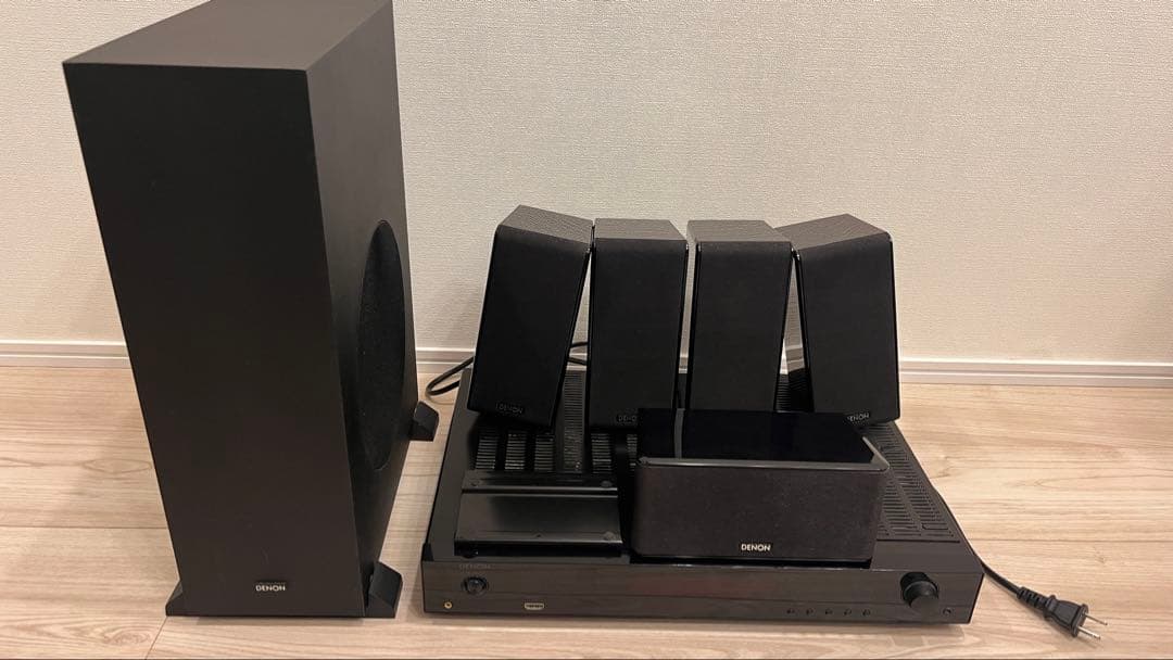 DENON　AVC-S500HD 5.1CH ホームシアターシステム フルセット