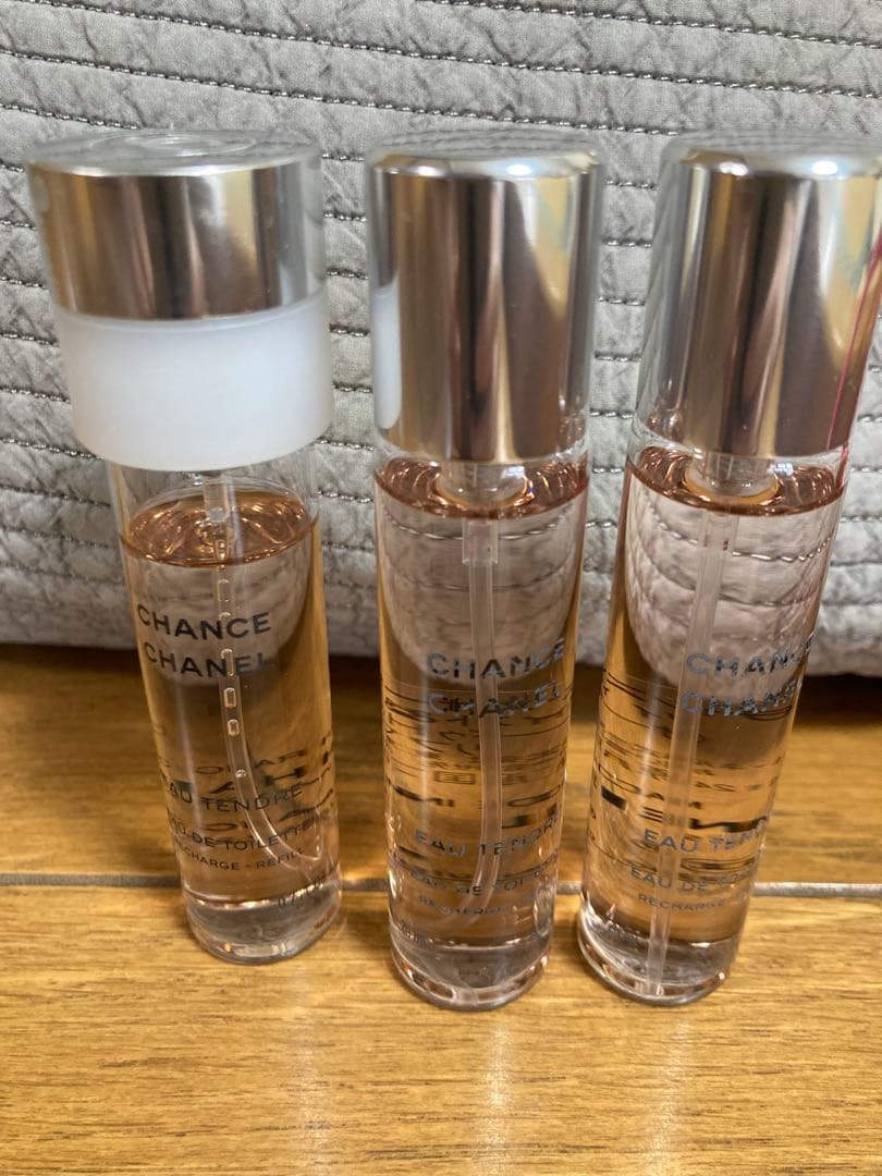 美品　香水　CHANEL CHANCE EAUX TENDRE 3本セット