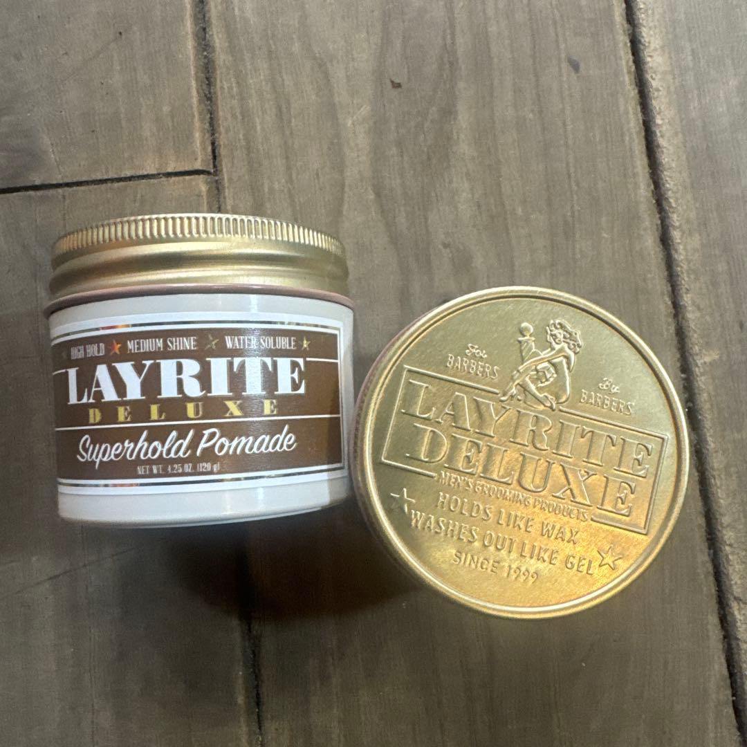 LAYRITE Superhold Pomade 120g二箇セット