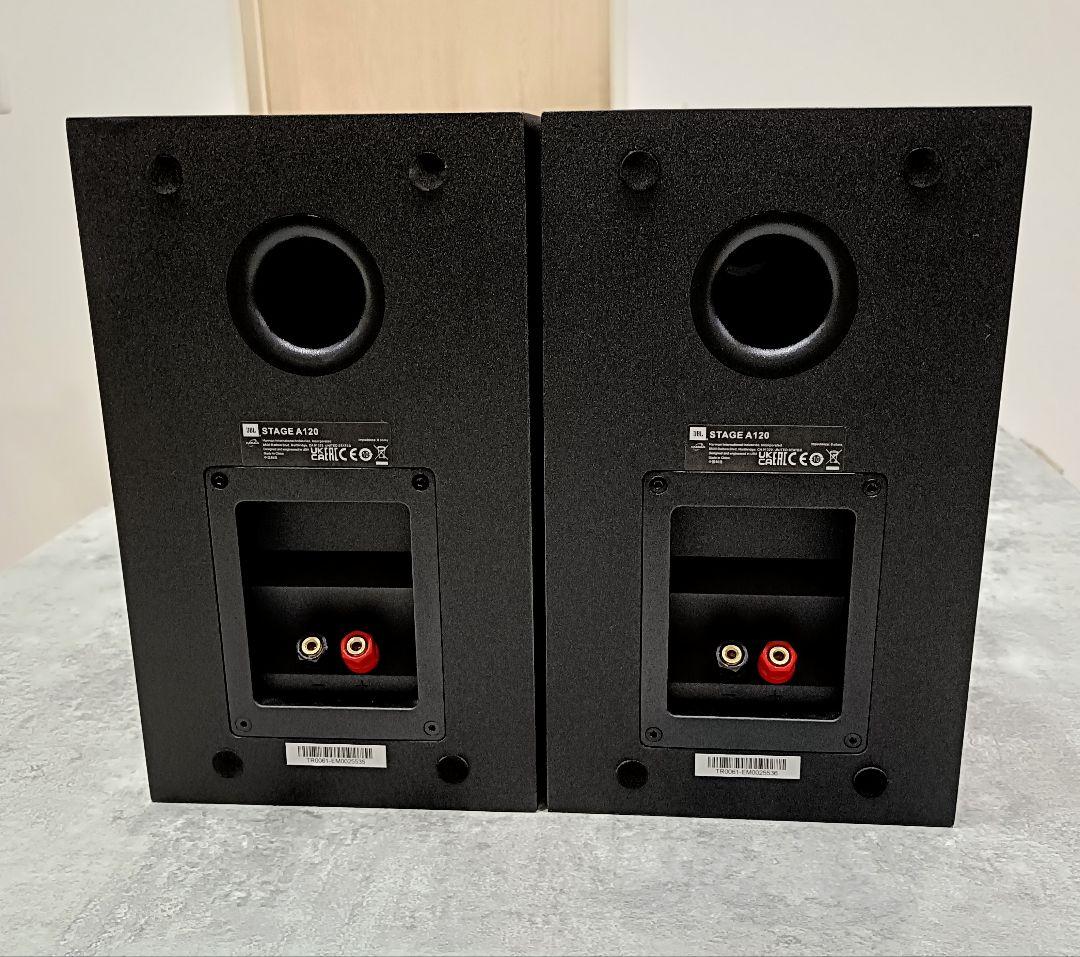 JBL STAGE A120 ブックシェルフ型 スピーカー ペア 元箱付（美品）