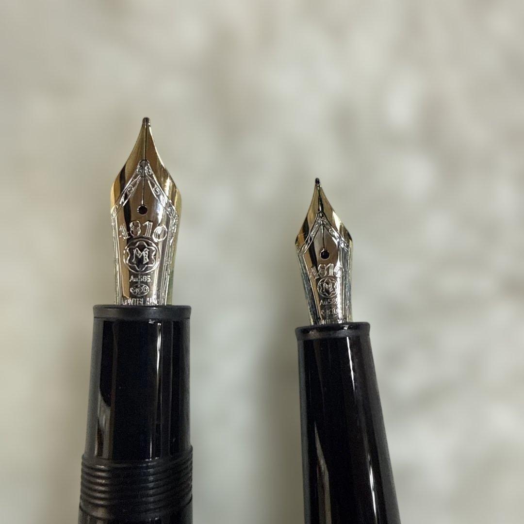 Montblanc 万年筆 2本セット レザーケース付き